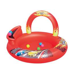 Игровой центр 52185B бассейн с 6 шариками для игры 112х66 см Bestway (1165897)