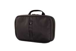 Несессер VICTORINOX Zip-Around Travel Kit, 3 отделения, чёрный, нейлон 800D, 28x8x18 см, 4 л (1122138)