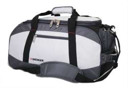 Сумка WENGER "MINI SOFT DUFFLE", серый, полиэстер 1200D, 52х25х30 см (39л.) (954680)