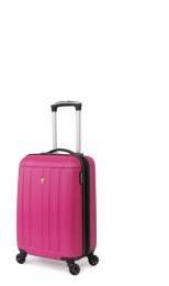 Чемодан SWISSGEAR USTER, розовый, АБС-пластик, 34x22x48 см, 37 л (1182925)