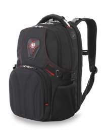 Рюкзак WENGER, черный, полиэстер 900D, 36х21х47 см, 35 л (1190391)