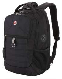 Рюкзак WENGER 15'', черный, полиэстер 600D PU , 34х19х46 см, 29 л (1206025)