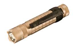 Фонарь MAGLITE LED (светодиод), MAG-TAG, 2CR123, зазубренный безель, бежевый, 13,2 см, в блистере (947243)