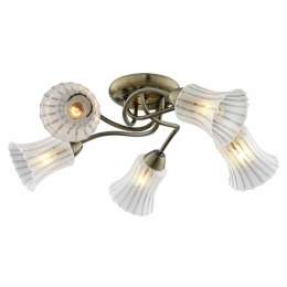 Потолочная люстра IDLamp 245 245/5PF-Oldbronze