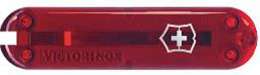 Передняя накладка для ножей VICTORINOX 58 мм, пластиковая, полупрозрачная красная (1208710)