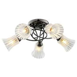 Потолочная люстра IDLamp 246 246/5PF-Blackwhite