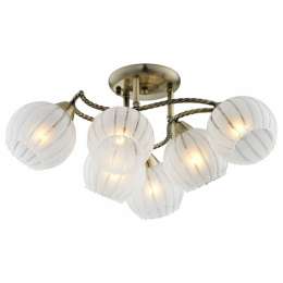 Потолочная люстра IDLamp 244 244/6PF-Oldbronze