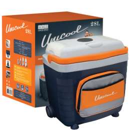 Холодильник автомобильный термоэлектрический unicool 28, camping world (698577)