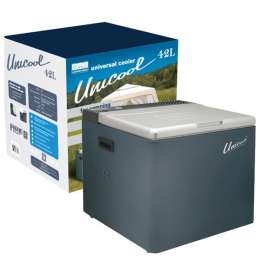 Холодильник автомобильный электрогазовый unicool 42, camping world (698579)