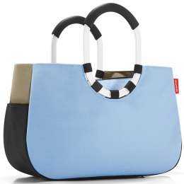 Сумка loopshopper m patchwork pastel blue (1035568)