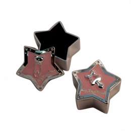 Шкатулка, 2 пр, Звезды, розовый, Lacquer (1223405)