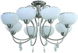Потолочная люстра IDLamp 856 856/8PF-Whitechrome