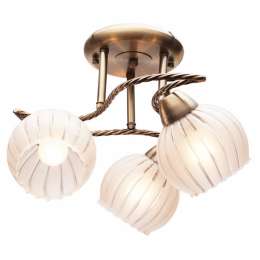 Потолочная люстра IDLamp 244 244/3PF-Oldbronze