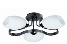 Потолочная люстра IDLamp 601 601/3PF-SUNDarkchrome