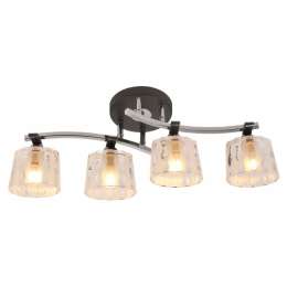 Потолочная люстра IDLamp 214 214/4PF-Blackchrome