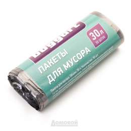 Мешки д/мусора BOGGART, черный, 30л/ 30шт