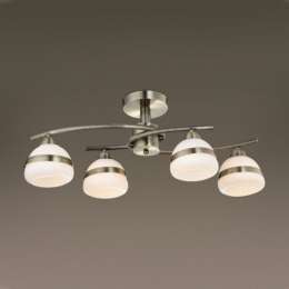 Потолочная люстра IDLamp 861 861/4PF-Oldbronze