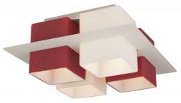 Потолочная люстра ST Luce SL540 White-Red SL540.562.04