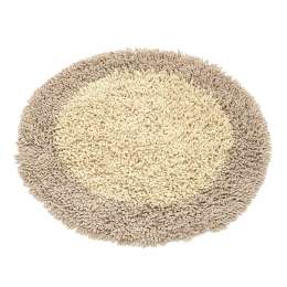 Коврик для ванной комнаты Lanka beige, D80 см