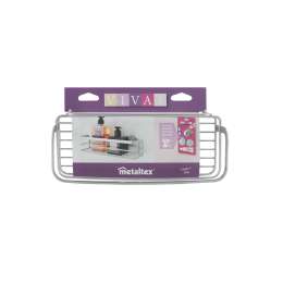 Полка 1-ярусная прямая METALTEX VIVA, 10Х26х6 см