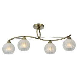 Потолочная люстра IDLamp 237 237/4PF-Oldbronze