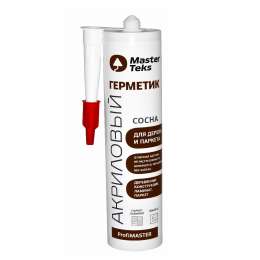 Герметик акриловый для дерева и паркета MasterTeks PM  290мл сосна