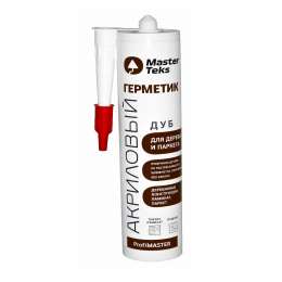 Герметик акриловый для дерева и паркета MasterTeks PM  290мл дуб