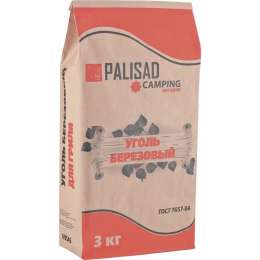 Уголь березовый 3кг PALISAD Camping