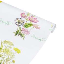 Упак. материал Wild Flowers, W75см,10м, бумага крафт (белый) (1224281)