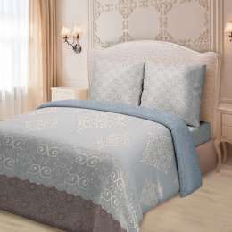 Комплект постельного белья для Snoff Дуэт, р-р: под.145х220см 2шт, прост.220х240см ,нав.70х70см 2шт, сатин, Сан-Марко, 100% хл,115 гр/м2