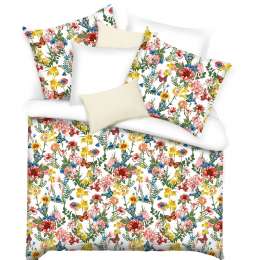 Комплект постельного белья Melissa Flower Евро,р-р: под. 200х220 см, прост. 200x215 см,2нав.70х70,бязь,100%хл, 120 гр/м2, книжка