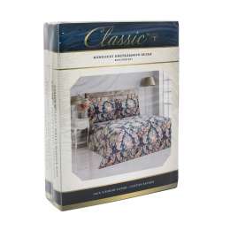 Комплект постельного белья Classic by T ЛИНЦ 2-сп, размер: под. 175х200см, прост. 230х250см, нав. 50х70см 2шт, сатин, 100% хлопок
