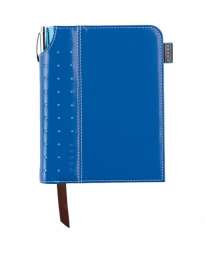Записная книжка Cross Journal Signature A6, 250 страниц в линейку, ручка 3/4 в комплекте, цвет -  си (1004781)