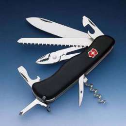 Нож перочинный VICTORINOX Atlas, 111 мм, 16 функций, с фиксатором лезвия, чёрный (1099934)