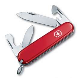 Нож перочинный VICTORINOX Recruit, 84 мм, 10 функций, красный (1099857)