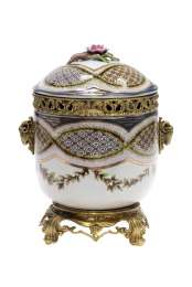 Ваза с крышкой 23x19x30 см ГЛАСАР