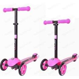 Самокат 3-х колесный Y-Scoo RT TRIO DIAMOND 120 pink
