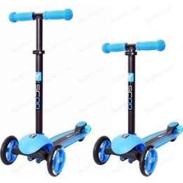 Самокат 3-х колесный Y-Scoo RT TRIO DIAMOND 120 blue