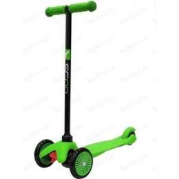 Самокат 3-х колесный Y-Scoo mini A-5 Simple цв. green с цветными колесами