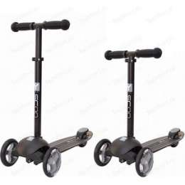 Самокат 3-х колесный Y-Scoo RT TRIO DIAMOND 120 black
