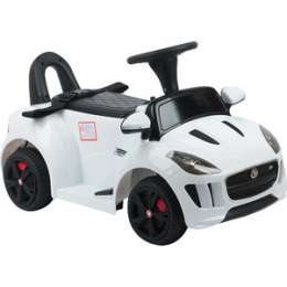 Электромобиль Wickes 3-8 лет DMD-238 WHITE Jaguar F-Type Convertible белый (GL000890423)
