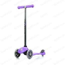 Самокат 3-х колесный Y-Scoo GLOBBER My free FIXED purple с блокировкой колес (5230)