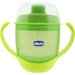 Детская чашка-поильник Chicco 12+, 180 мл, 310307090