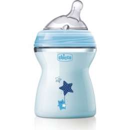 Бутылочка Chicco Natural Feeling PP, 2+, 250 мл, Blue,