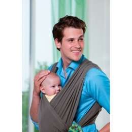Трикотажный слинг Amazonas CarryBaby серый (AZ-5039003)