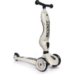 Трехколесный самокат Scoot&Ride с сиденьем HighwayKick 1 (Seat) (дымчатый туман)