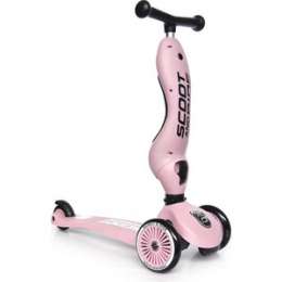 Трехколесный самокат Scoot&Ride с сиденьем HighwayKick 1 (Seat) (нежная роза)