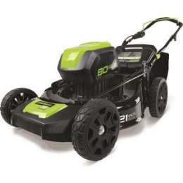 Газонокосилка аккумуляторная GreenWorks 80V, 46 см (2500907)