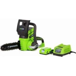 Электропила аккумуляторная GreenWorks G24CS25K2 (2000007va)