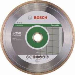 Диск алмазный Bosch 250х30/25.4мм Standard for Ceramic (2.608.602.539)